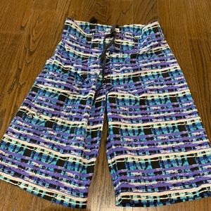 Just Bones Boys Adjustable Swim Board Shorts - 24